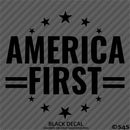 America First Patriotic MAGA Vinyl Decal