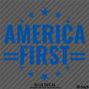 America First Patriotic MAGA Vinyl Decal