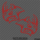 Angry Rhino Silhouette (PAIR) Vinyl Decal