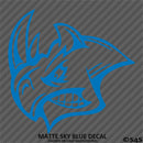 Angry Rhino Silhouette Vinyl Decal