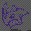 Angry Rhino Silhouette Vinyl Decal