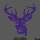 Buck Silhouette Hunting Vinyl Decal