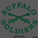 Buffalo Soldiers US Army African-American Cavalry Vinyl Decal