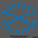 Buffalo Soldiers US Army African-American Cavalry Vinyl Decal