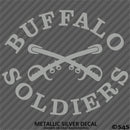 Buffalo Soldiers US Army African-American Cavalry Vinyl Decal