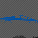 Tesla Cybertruck Silhouette Vinyl Decal