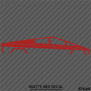 Tesla Cybertruck Silhouette Vinyl Decal