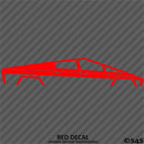 Tesla Cybertruck Silhouette Vinyl Decal