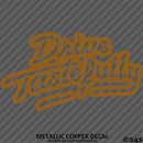 Drive Tastefully Automotive Vinyl Decal Style 2