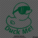 For Jeep: Duck Me Cool Duck Vinyl Decal