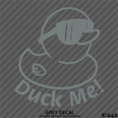 For Jeep: Duck Me Cool Duck Vinyl Decal
