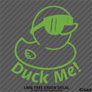 For Jeep: Duck Me Cool Duck Vinyl Decal
