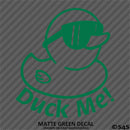 For Jeep: Duck Me Cool Duck Vinyl Decal