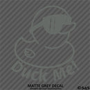 For Jeep: Duck Me Cool Duck Vinyl Decal