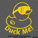 For Jeep: Duck Me Cool Duck Vinyl Decal