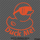 For Jeep: Duck Me Cool Duck Vinyl Decal