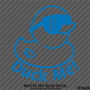 For Jeep: Duck Me Cool Duck Vinyl Decal