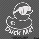 For Jeep: Duck Me Cool Duck Vinyl Decal