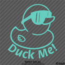 For Jeep: Duck Me Cool Duck Vinyl Decal