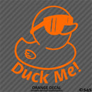 For Jeep: Duck Me Cool Duck Vinyl Decal