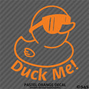 For Jeep: Duck Me Cool Duck Vinyl Decal