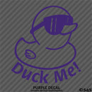 For Jeep: Duck Me Cool Duck Vinyl Decal