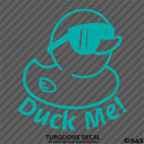 For Jeep: Duck Me Cool Duck Vinyl Decal