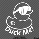 For Jeep: Duck Me Cool Duck Vinyl Decal