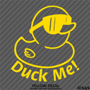 For Jeep: Duck Me Cool Duck Vinyl Decal