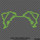 Puppy Ears: Border Collie Dog Vinyl Decal