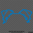 Puppy Ears: Border Collie Dog Vinyl Decal