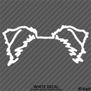Puppy Ears: Border Collie Dog Vinyl Decal