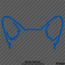 Puppy Ears: Corgi Dog Vinyl Decal