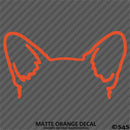 Puppy Ears: Corgi Dog Vinyl Decal