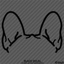 Puppy Ears: French Bulldog Frenchie Dog Vinyl Decal