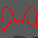 Puppy Ears: French Bulldog Frenchie Dog Vinyl Decal