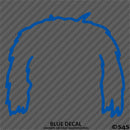 Puppy Ears: Havanese Dog Vinyl Decal
