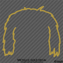 Puppy Ears: Havanese Dog Vinyl Decal