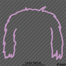Puppy Ears: Havanese Dog Vinyl Decal