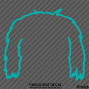 Puppy Ears: Havanese Dog Vinyl Decal