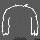 Puppy Ears: Havanese Dog Vinyl Decal
