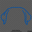 Puppy Ears: Labrador Retriever Dog Vinyl Decal