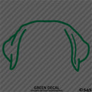 Puppy Ears: Labrador Retriever Dog Vinyl Decal