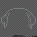 Puppy Ears: Labrador Retriever Dog Vinyl Decal