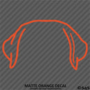 Puppy Ears: Labrador Retriever Dog Vinyl Decal
