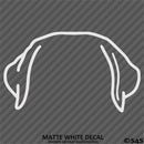 Puppy Ears: Labrador Retriever Dog Vinyl Decal