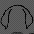 Puppy Ears: Newfoundland Newfie Dog Vinyl Decal