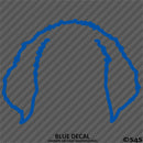 Puppy Ears: Newfoundland Newfie Dog Vinyl Decal