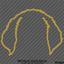 Puppy Ears: Newfoundland Newfie Dog Vinyl Decal