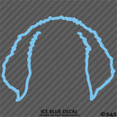 Puppy Ears: Newfoundland Newfie Dog Vinyl Decal